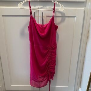 “More to come” Pink Dress